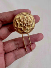 Antique gold polish hair clip-Silver Neckpiece-CI-House of Taamara