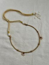 Gold polish hasli with pearls bunch-Silver Neckpiece-CI-House of Taamara