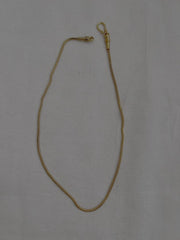 (Made To Order) Gold polish chain with open screw-Silver Neckpiece-CI-House of Taamara