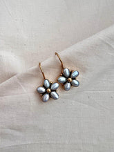 Gold polish pearl hangings-Earrings-CI-House of Taamara