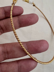 Gold polish plain hasli