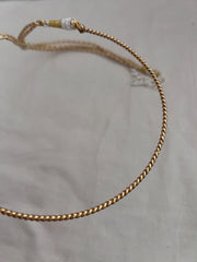 Gold polish plain hasli