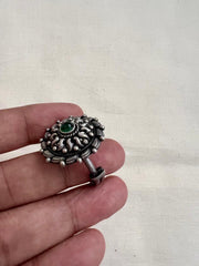 Kemp green stone adjustable ring-Finger Ring-CI-House of Taamara