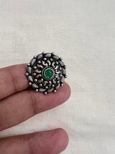Kemp green stone adjustable ring-Finger Ring-CI-House of Taamara