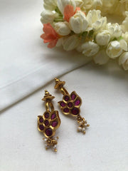 Kemp stone bugadi-Earrings-PL-House of Taamara