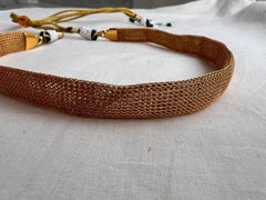 Mesh necklace/choker-Silver Neckpiece-CI-House of Taamara