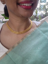 Mesh necklace/choker-Silver Neckpiece-PL-House of Taamara