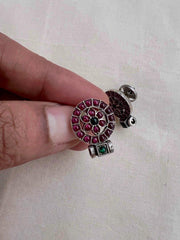 Ruby studs-Earrings-CI-House of Taamara