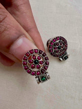 Ruby studs-Earrings-CI-House of Taamara