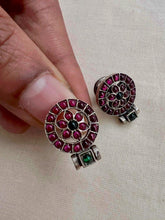 Ruby studs-Earrings-CI-House of Taamara