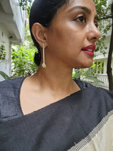 Two tone kundan stick earrings-Earrings-CI-House of Taamara