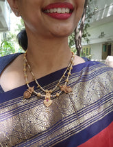 Antique style beads with pearls