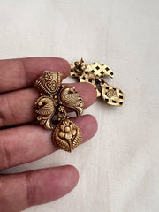 Antique Gold polish hangings-Earrings-CI-House of Taamara