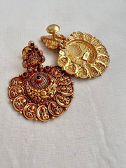 Antique gold polish hangings-Earrings-CI-House of Taamara