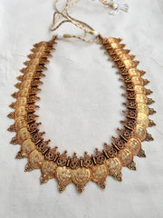 Antique polish kasumala-Silver Neckpiece-CI-House of Taamara