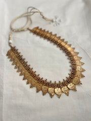 Antique polish kasumala-Silver Neckpiece-CI-House of Taamara