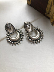 Chaand bali kundan earrings-Earrings-PL-House of Taamara