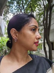 Coral studs-Earrings-CI-House of Taamara