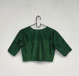 Cotton blouse (Black pipping)-Blouse-House of Taamara-House of Taamara
