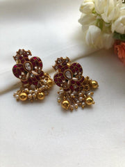 Gandaberunda earrings-Earrings-PL-House of Taamara