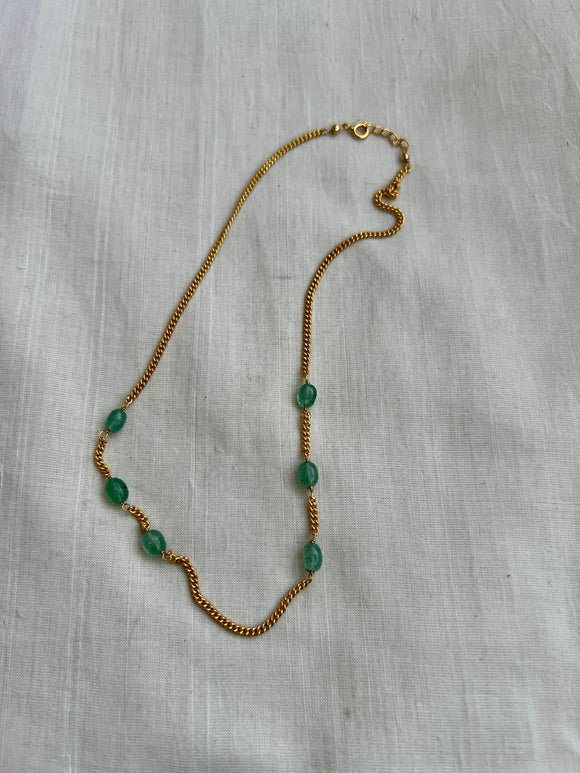 Spiritual Beads Necklace with 18K Yellow Gold, 4mm | David Yurman