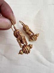 Gold polish hangings-Earrings-CI-House of Taamara