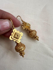 Gold polish hangings-Earrings-CI-House of Taamara