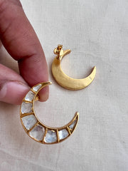 Gold polish kundan studs-Earrings-CI-House of Taamara