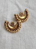 Gold polish studs-Earrings-CI-House of Taamara