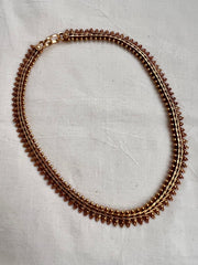 Antique Gold polish necklace