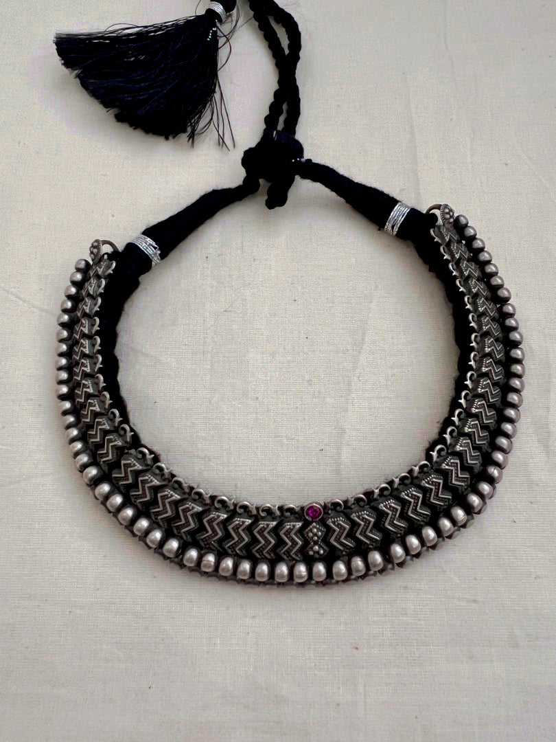 Thussi necklace with earrings, SET