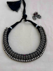 Thussi necklace with earrings, SET