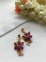 Kemp stone bugadi-Earrings-PL-House of Taamara