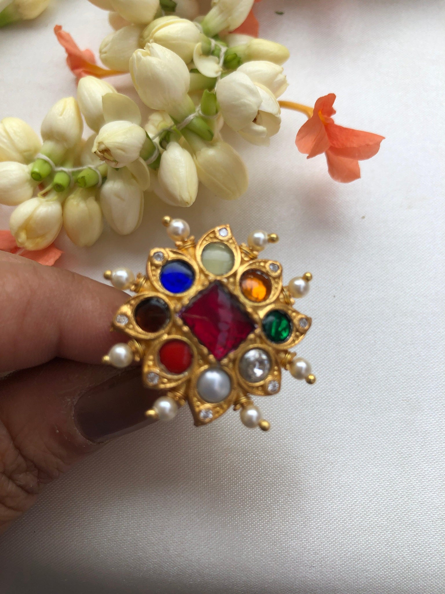 Aakriti Square Ruby Ring - Buy Finest Indian Imitation Fashion Jewellery At  Best Price.