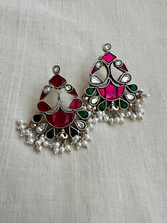 Pink And Green Traditional Ladies Alloy Earring at Rs 35/pair in Rajkot