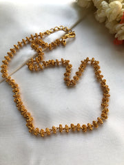 Tussi single line chain-Silver Neckpiece-PL-House of Taamara