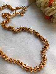 Tussi single line chain-Silver Neckpiece-PL-House of Taamara