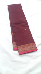 Kanchi Cotton Saree-Saree-House of Taamara-House of Taamara